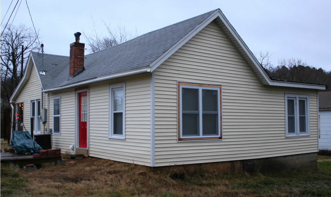 House after remodel