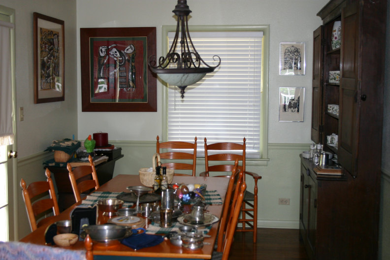 Our Fayetteville Home Dining Room