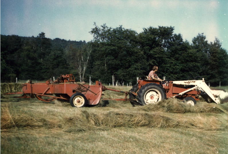 baling the hay