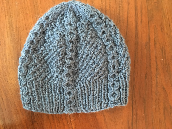 hat with cables