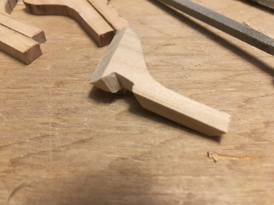hanging knees cut to shape