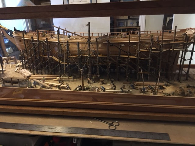 the model portside completed