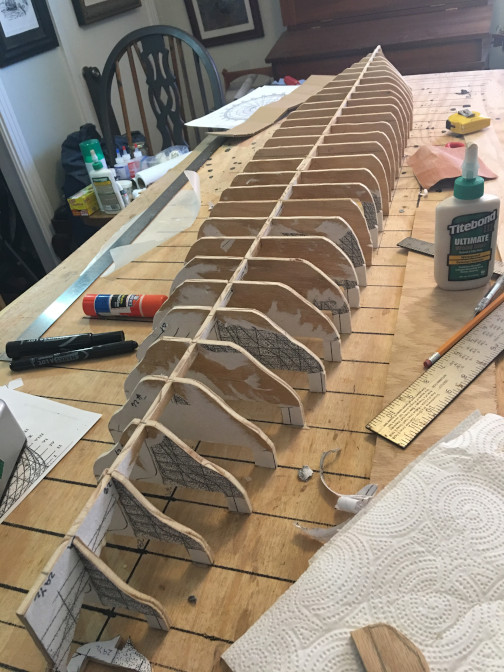 planking the hull